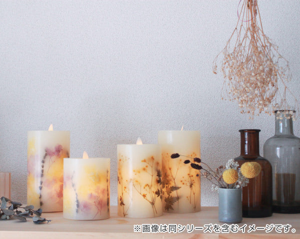 キャンドルショートLED花