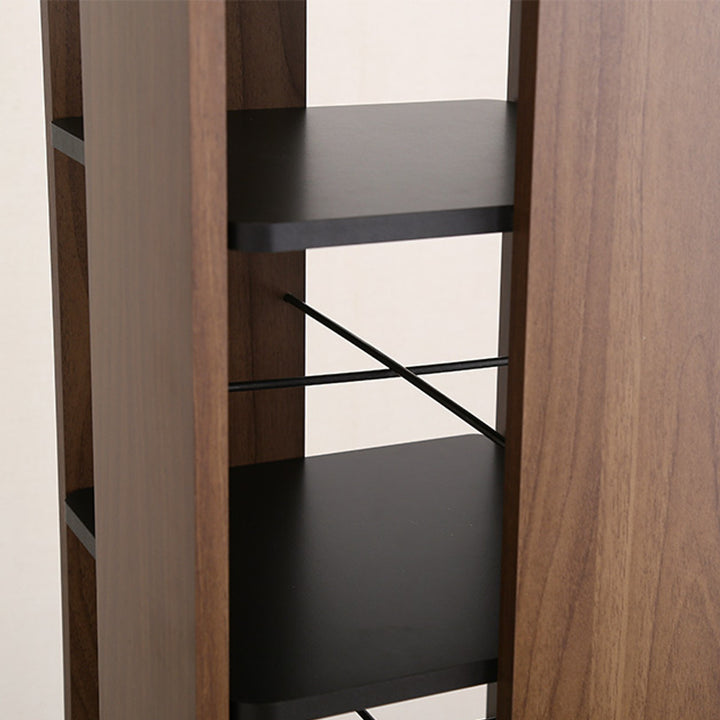 回転式コミックラック8段ブックシェルフ高さ181cm