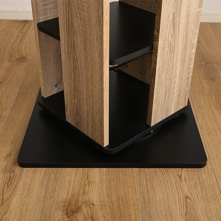 回転式コミックラック8段ブックシェルフ高さ181cm