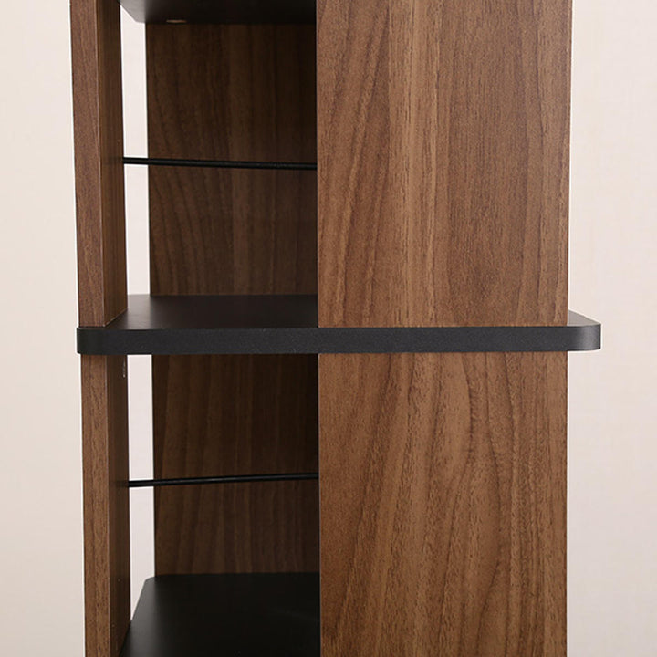 回転式コミックラック8段ブックシェルフ高さ181cm