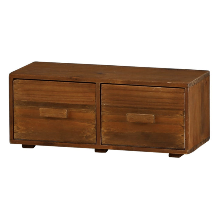 チェスト幅33×奥行14×高さ13.5cmS小物収納ドゥー木製収納ボックス卓上