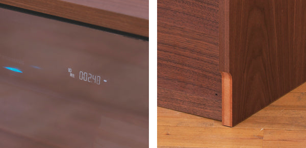 テレビ台AVステーションハーフミラーバックパネル付エディス幅200cm