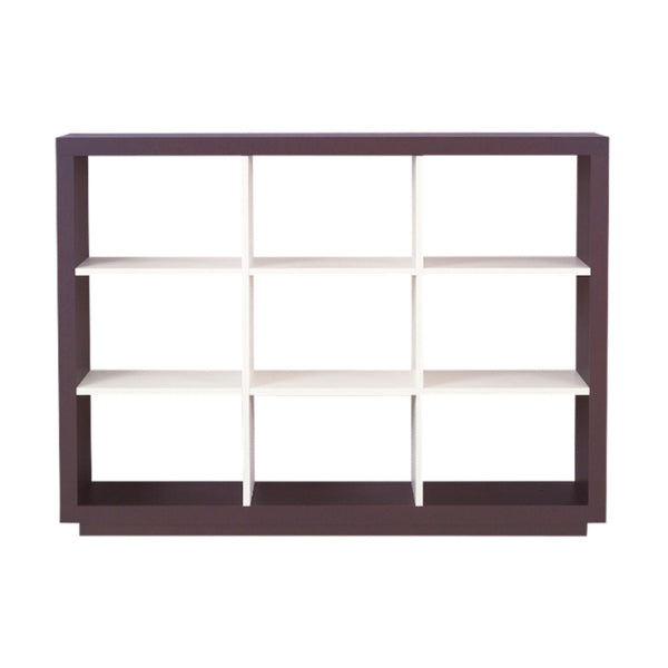 オープンラック3段パーテーションラック突板仕上アルテ幅150cm