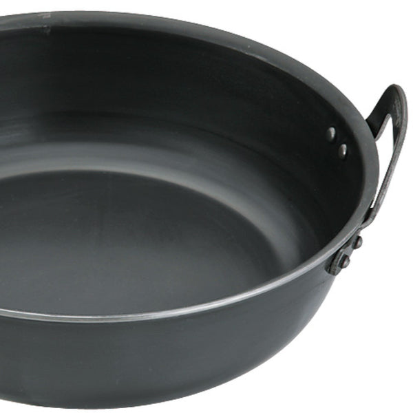 揚げ鍋36cmガス火専用鉄製天ぷら鍋業務用中尾アルミ日本製