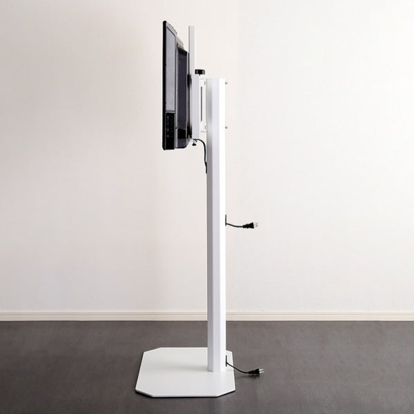 TVスタンド ハイタイプ 八角支柱 65V型対応 壁寄せ テレビ台 – ハウジー