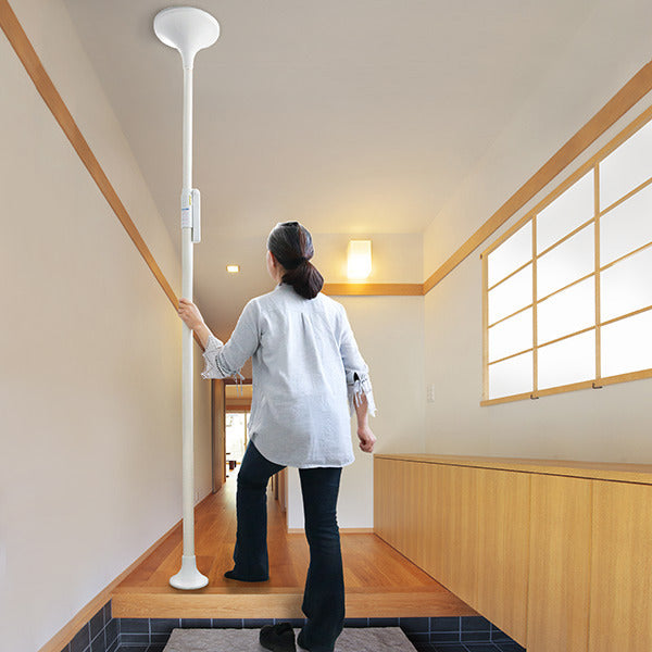 手すりつかまりポール丸型介護用品突っ張り工事不要