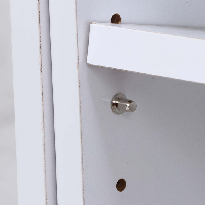 スライド本棚幅89cm4段ダブルスライド大容量収納