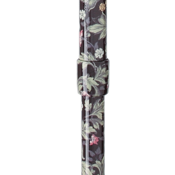 杖伸縮女性軽量おしゃれプレゼントアクティブグレース伸縮ブラック