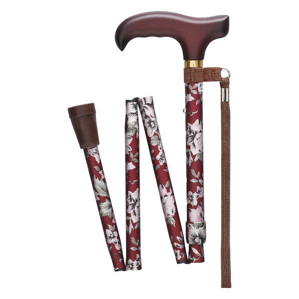 杖折りたたみ女性男性軽量おしゃれプレゼント