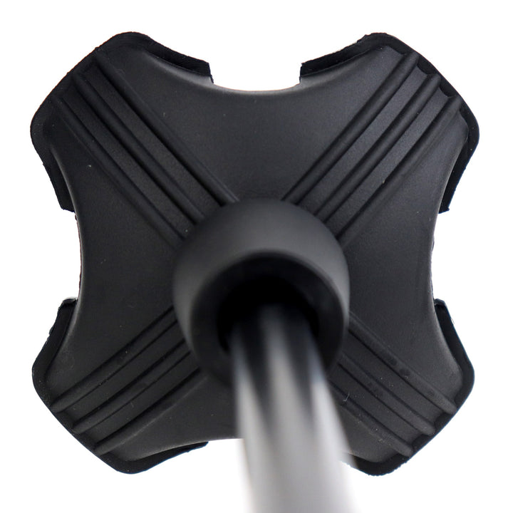 杖ステッキカルガモE4点DX伸縮男性女性自立式