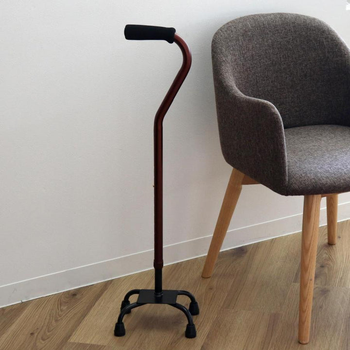 杖自立式軽量4点杖小アンバー女性男性おしゃれ