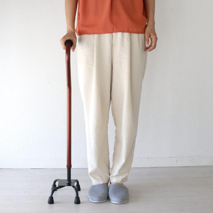 杖自立式軽量4点杖小アンバー女性男性おしゃれ