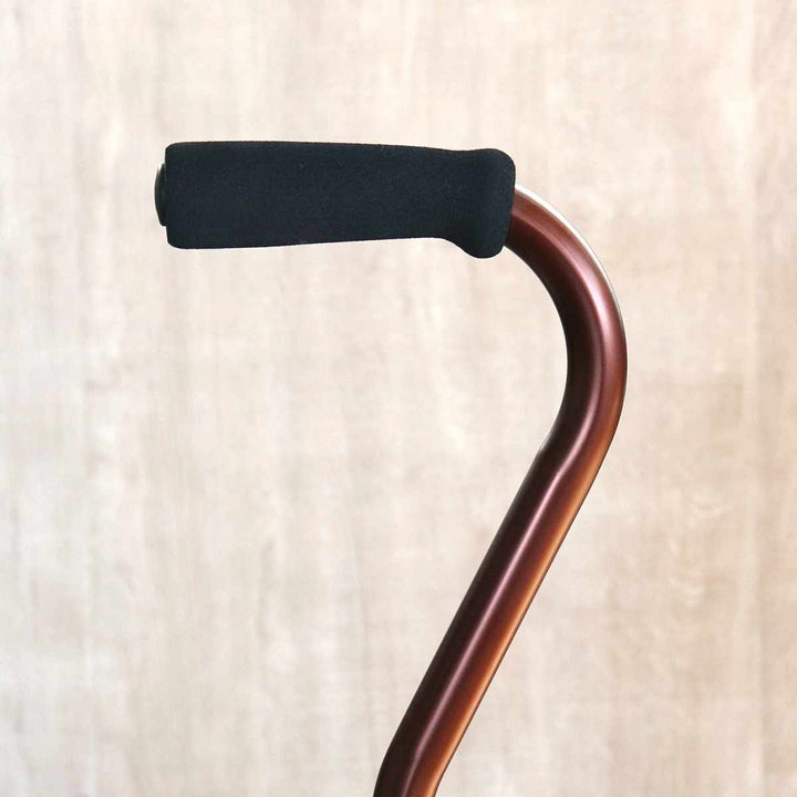 杖自立式軽量4点杖小アンバー女性男性おしゃれ