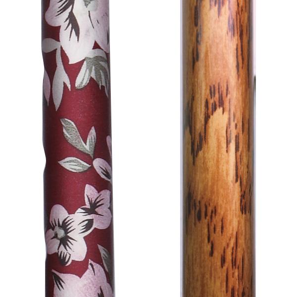 杖自立式軽量4点杖補助グリップ付男性女性おしゃれ