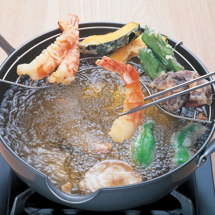 天ぷら鍋26cmIH対応極厚極天底厚3.2mm日本製