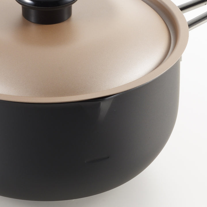 片手天ぷら鍋16cmIH対応鉄製蓋付き揚げ天日本製