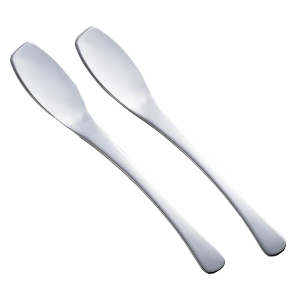 バターナイフ2本入りジャムナイフすくいやすいナイフステンレス日本製