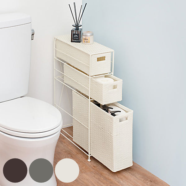 トイレ収納トイレットペーパー20個収納スリムトイレ収納棚ワゴン