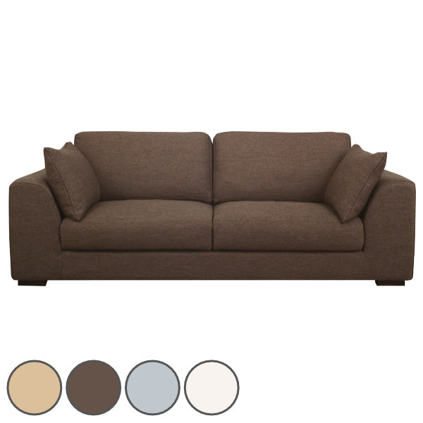 ソファ三人掛け幅200cmアルテソファーひじ掛けファブリック脚付き