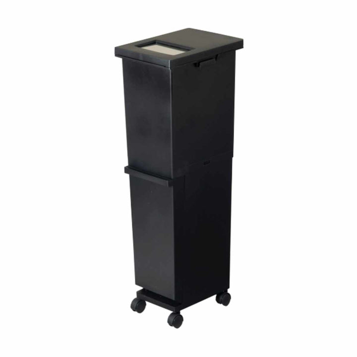 ゴミ箱分別36L2段ユニード多分別スリムペール4分別