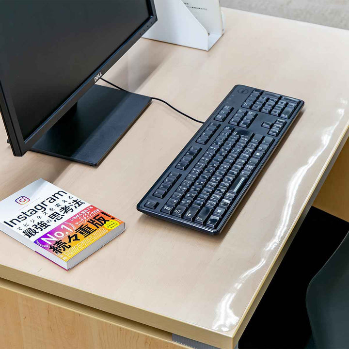 キッチンマット拭ける60×180cmクリア