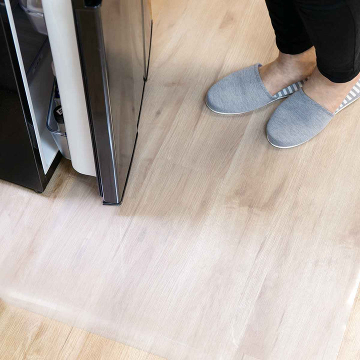 キッチンマット拭ける60×180cmクリア