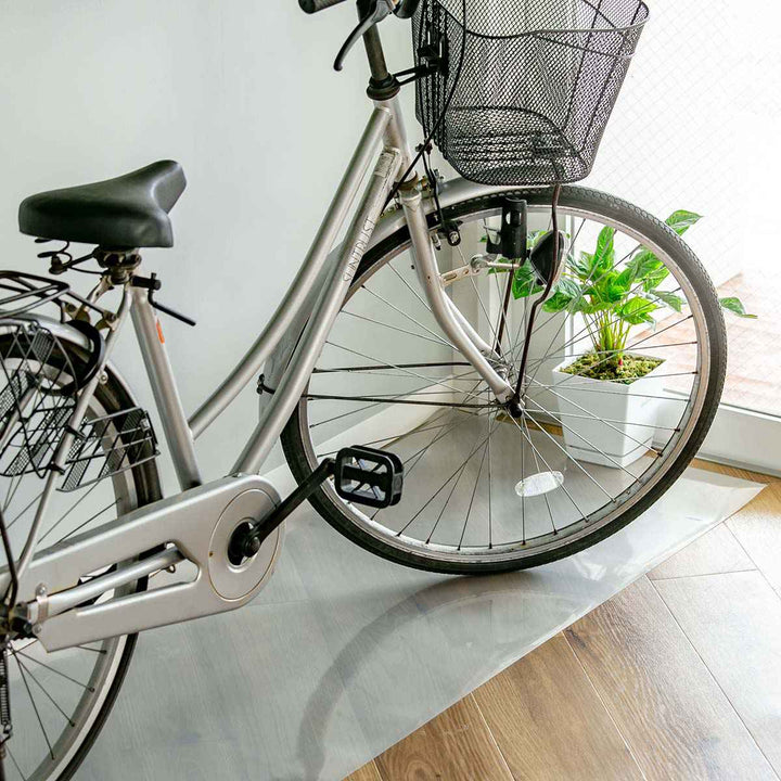 キッチンマット拭ける60×180cmクリア