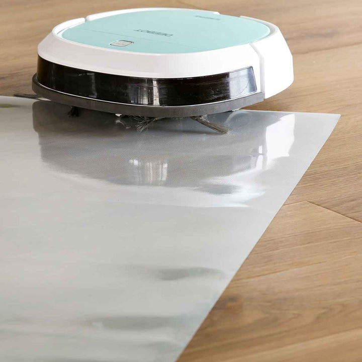 キッチンマット拭ける60×180cmクリア