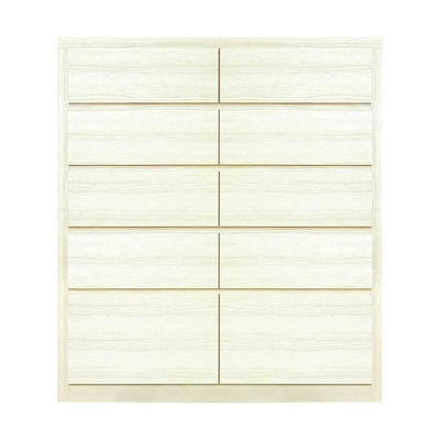 チェスト 5段 シンプルデザイン 化粧地板入り 日本製 約幅91cm