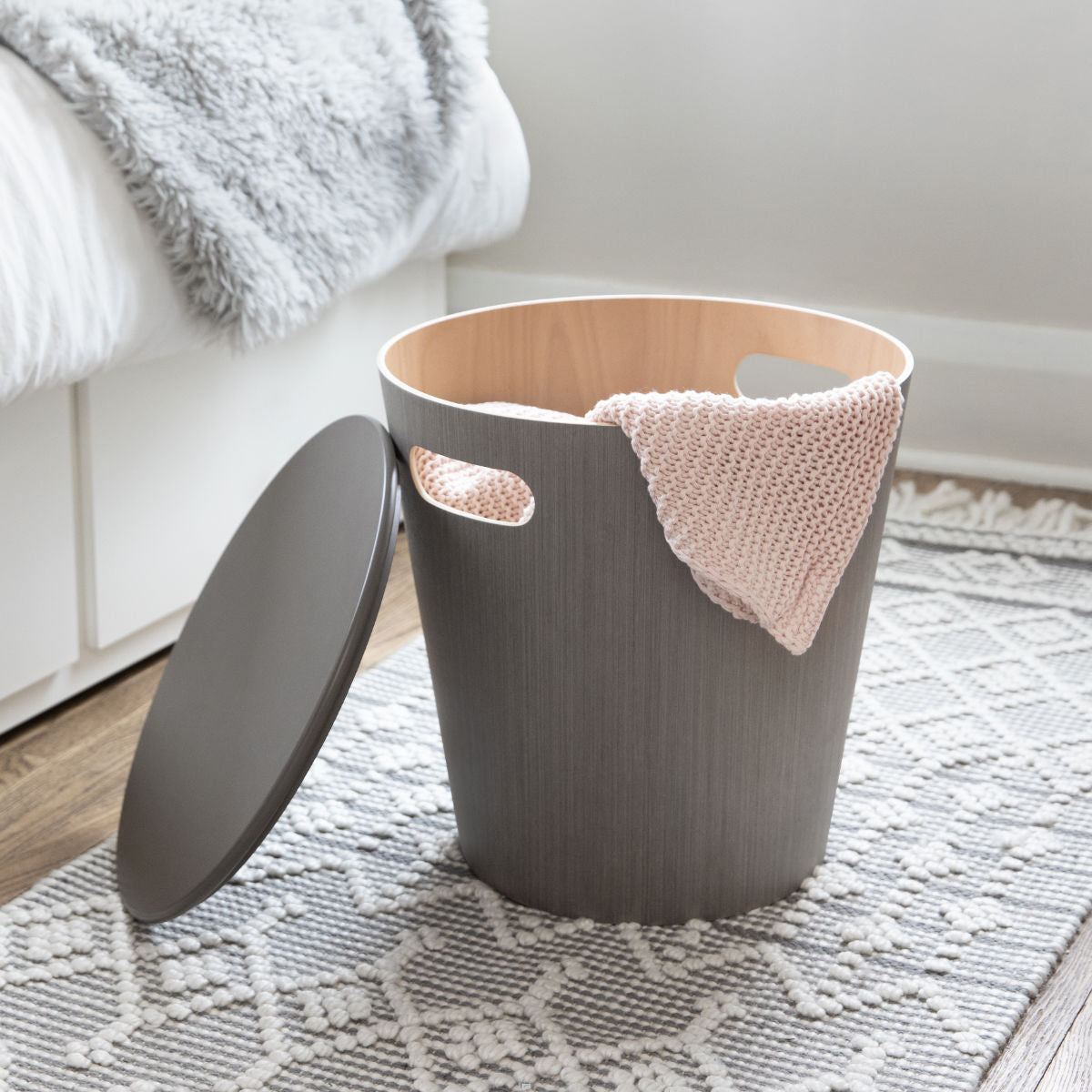 umbra 収納スツール ウッドロウ ストレージスツール 木製 – ハウジー