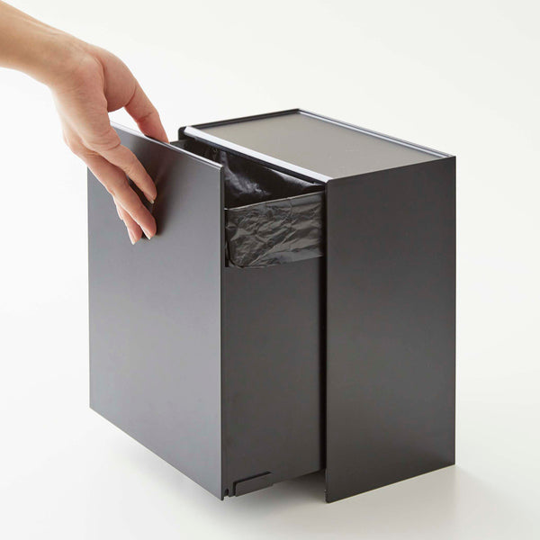 山崎実業towerウォールトイレポット＆収納ケースタワー