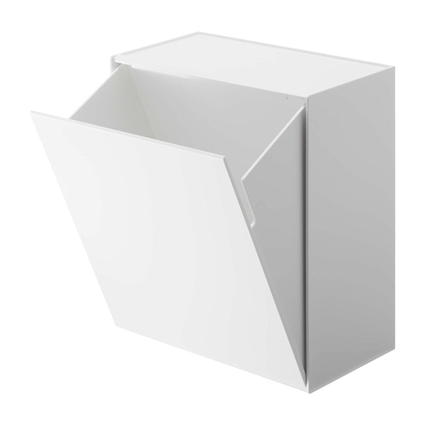 山崎実業towerウォールトイレポット＆収納ケースタワー