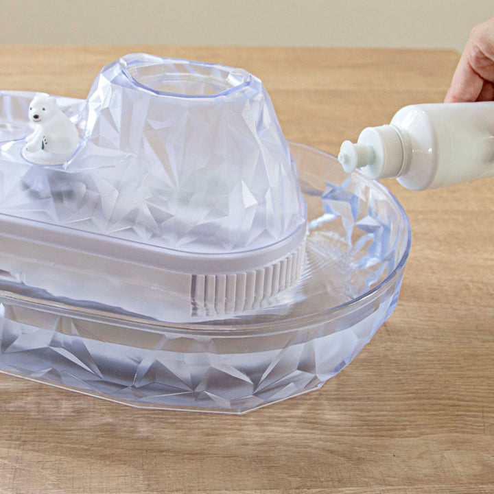 そうめん流し器M2～3人用流氷流しそうめん電池式流しそうめん機プラスチック製