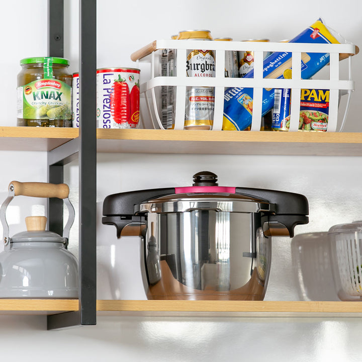 圧力鍋5.5LIH対応魔法のクイック料理両手鍋レシピ付きワンダーシェフwonderchef