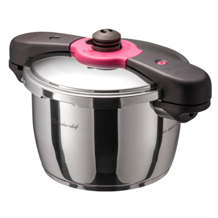 圧力鍋5.5LIH対応魔法のクイック料理両手鍋レシピ付きワンダーシェフwonderchef