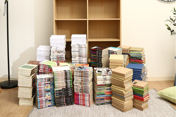 書棚幅90cm6段大容量可動棚4枚多目的ラック