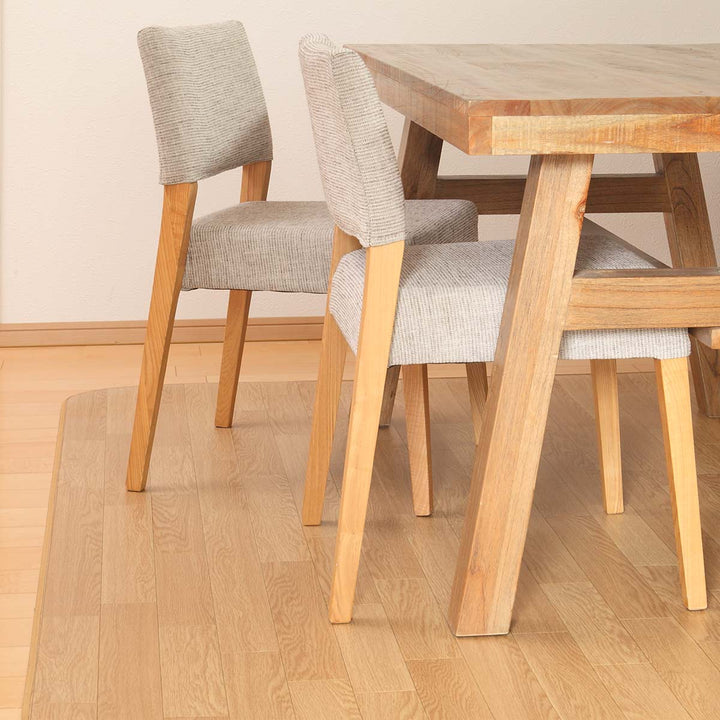 ラグ182×182cmラグマットダイニングラグオーク既製サイズ