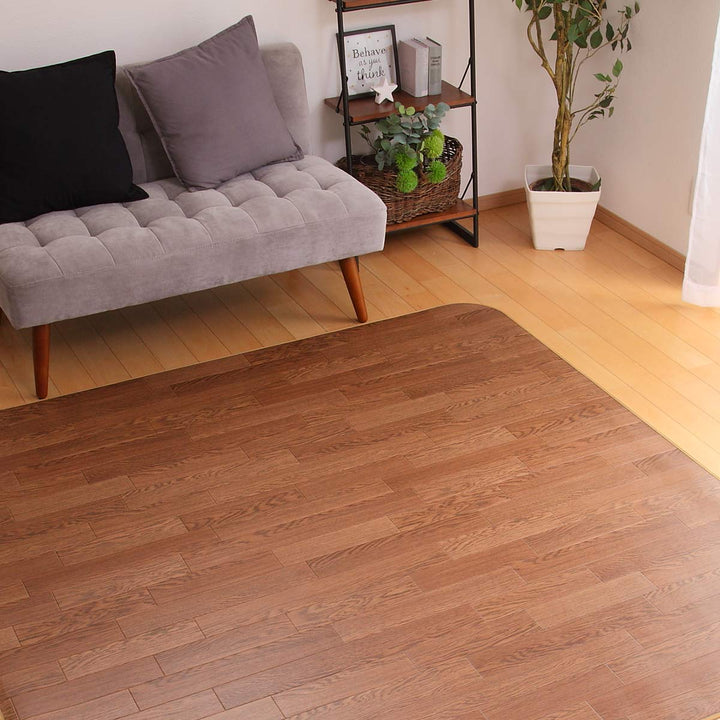 ラグ182×230cmラグマットダイニングラグオーク既製サイズ