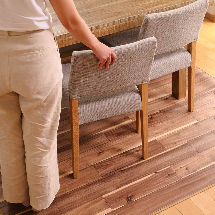 ラグ182×260cmラグマットダイニングラグアカシア既製サイズ