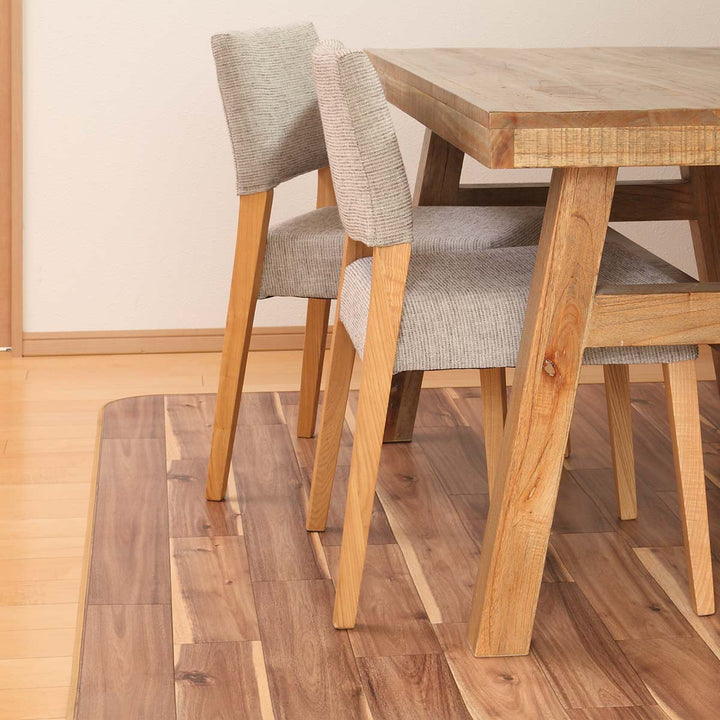 ラグ182×260cmラグマットダイニングラグアカシア既製サイズ