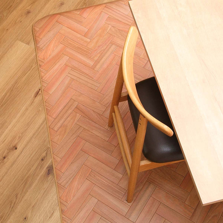 ラグ182×300cmラグマットダイニングラグヘリンボン既製サイズ