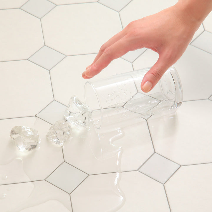 ラグ182×300cmラグマットダイニングラグオクタゴンドット既製サイズ