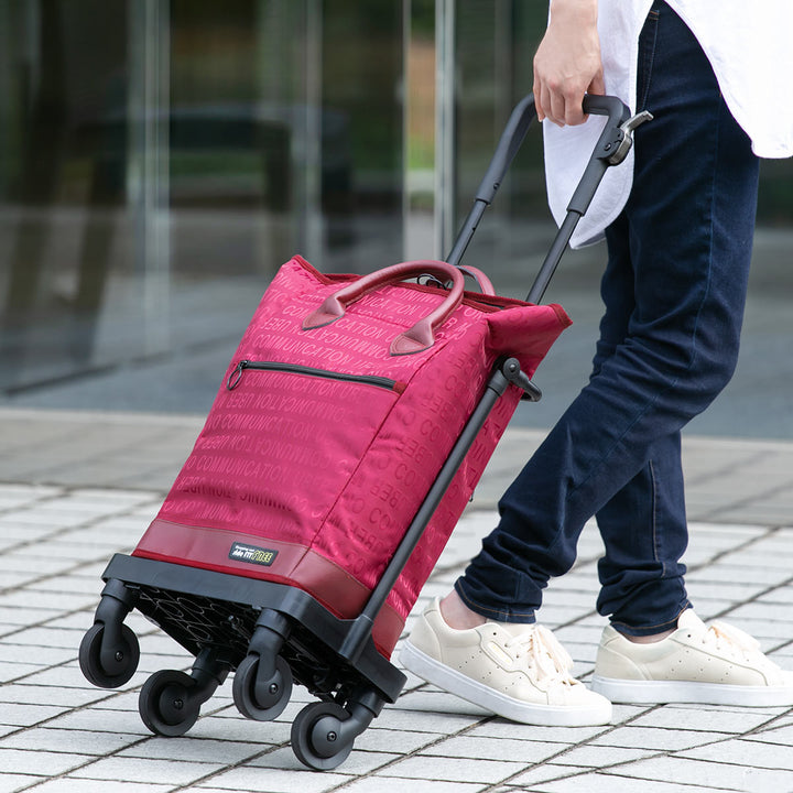 ショッピングカート4輪横押しサイドカートフリージャガードおしゃれ軽量