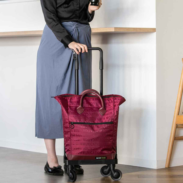 ショッピングカート4輪横押しサイドカートフリージャガードおしゃれ軽量