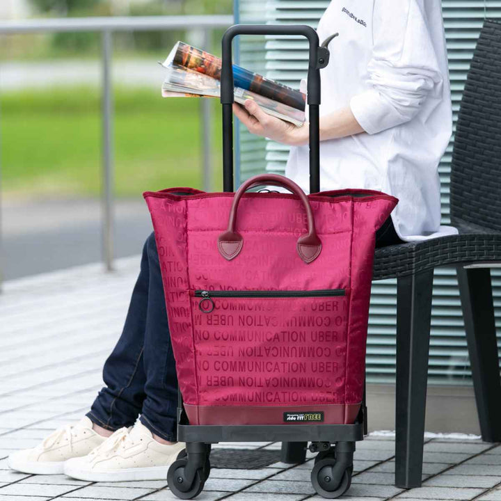 ショッピングカート4輪横押しサイドカートフリージャガードおしゃれ軽量