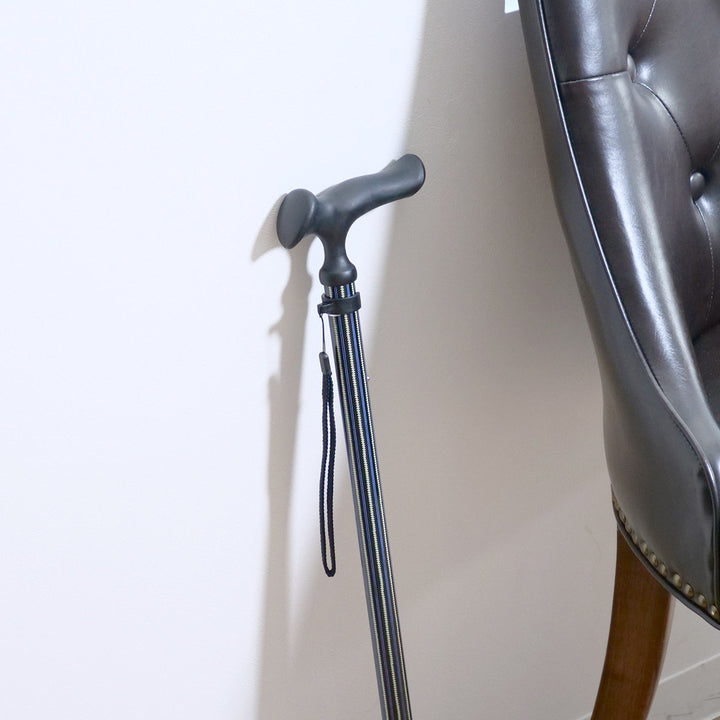 杖伸縮かるがもオム男性おしゃれ軽量プレゼント