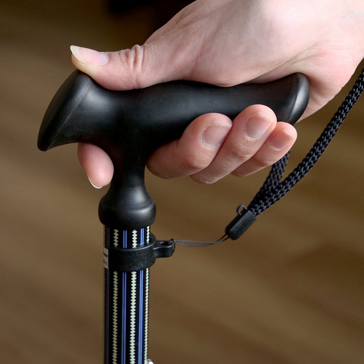 杖伸縮かるがもオム男性おしゃれ軽量プレゼント