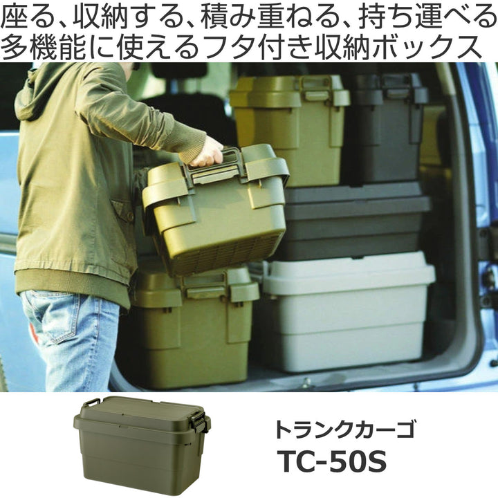 収納ボックス幅60×奥行39×高さ35.7cmトランクカーゴTC-50S収納ケース