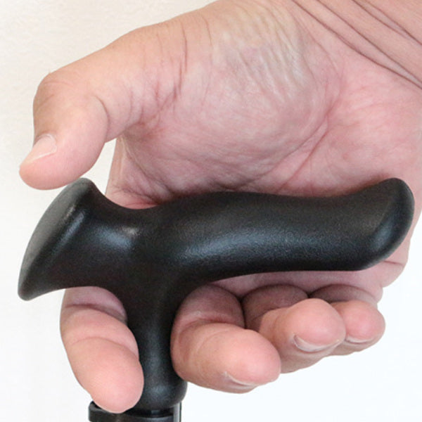 杖ステッキ折りたたみかるがもE市松模様黒男性女性おしゃれプレゼントコンパクト