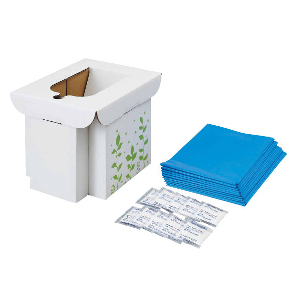 簡易トイレ緊急用組立て式トイレ非常用防災凝固剤組立耐荷重100kg